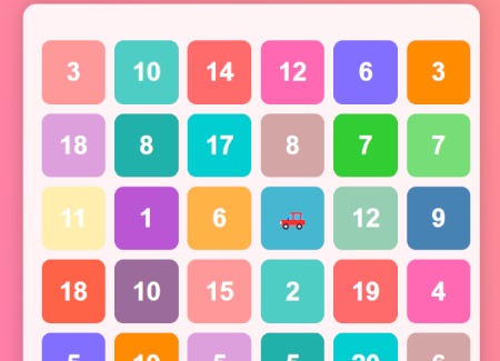 Numbers 1 to 10 in order screenshot
